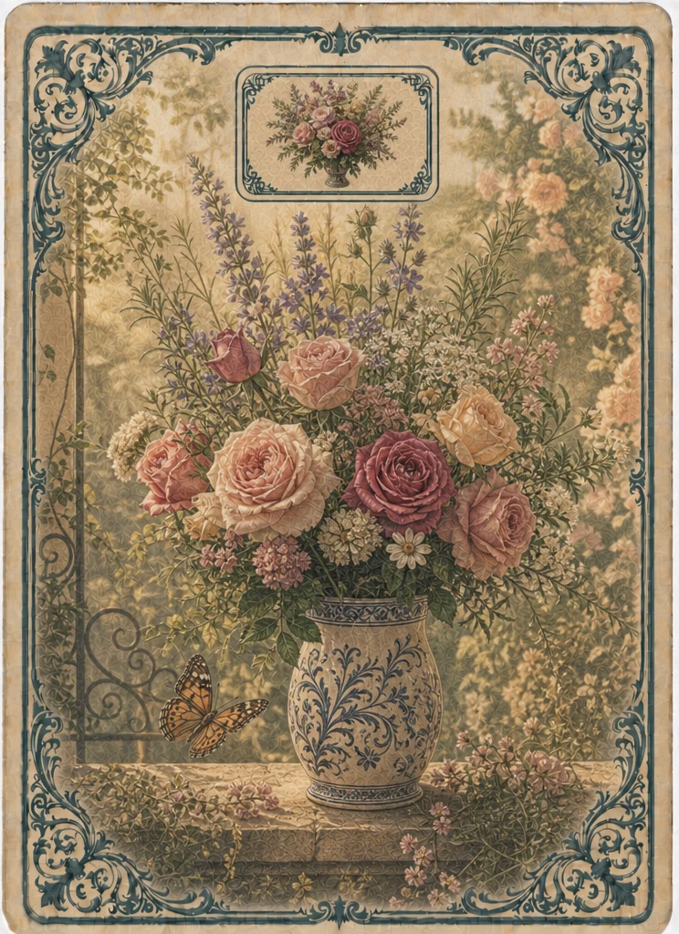 花束牌面